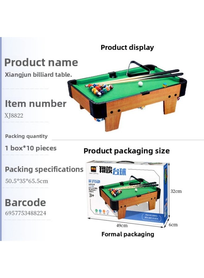 Xiangjun Billiards Table Children's Home Size Mini Pool Table Parent-Child Interactive Entertainment Children's Toys and Gifts
